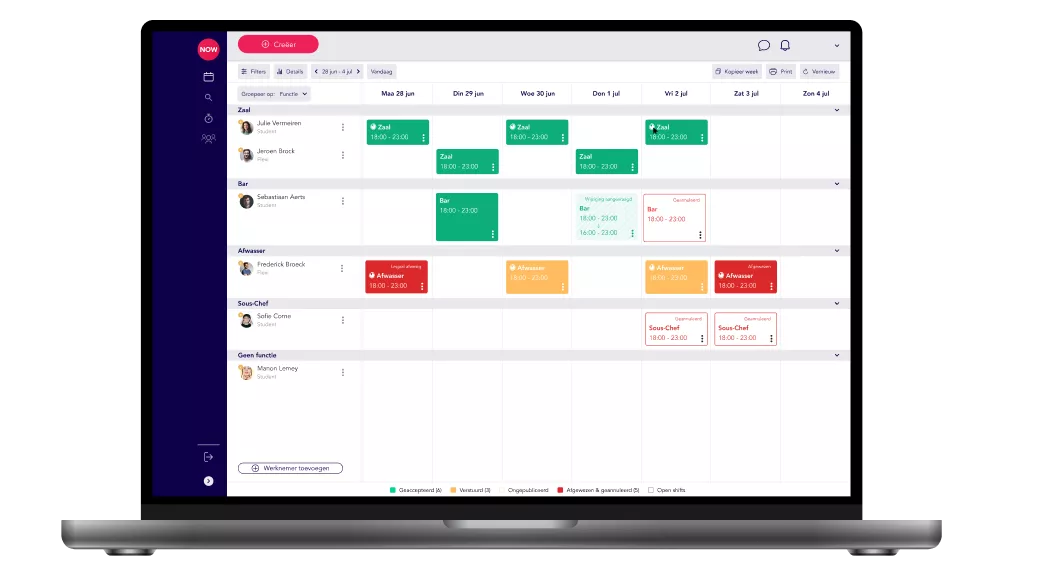 Personeelsplanning software